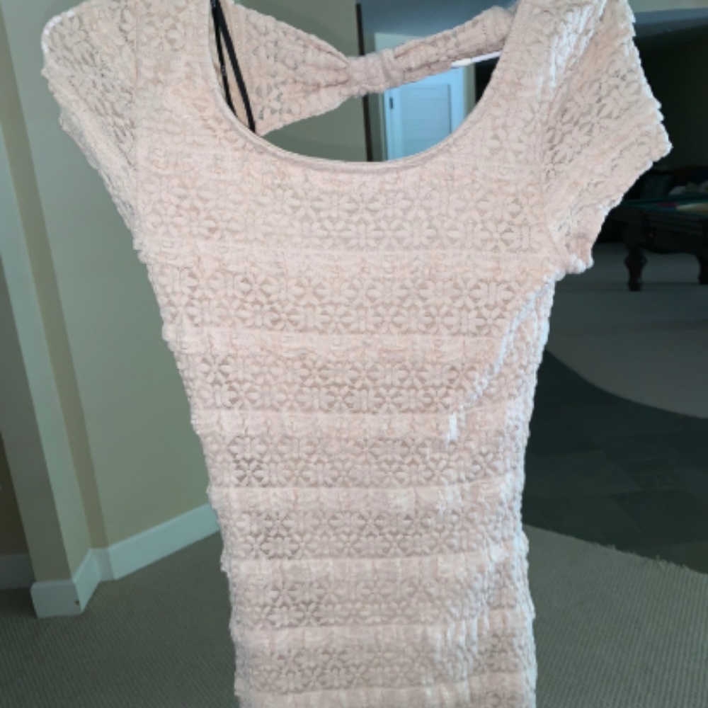 Cream Dress
